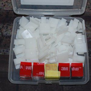 40 pc cable clip set